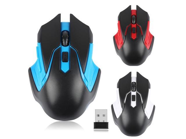 24GHz Optical Wireless Mouse Gamer for PC Gaming Laptops Gaming Mice Wireless with USB Receiver ping Mause