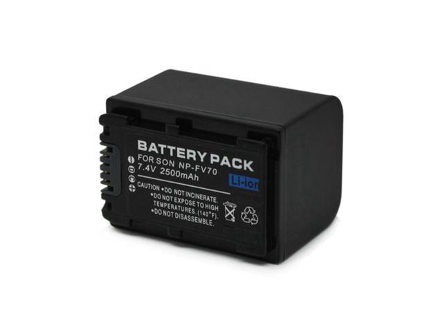 2500mAh NP-FV70 NPFV70 Camera Battery For SONY HDR-SR5 HDR-SR5C HDR-SR7 HDR-SR10D HDR-SR11 HDR-SR12 DCR-SR15 DCR-SR21