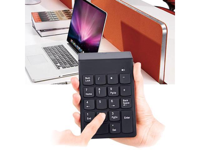 High Quality Mini Numeric Keypad 18Keys Digital Keypad 24G USB Wireless Number Keyboard For DeskNotebook Compatible