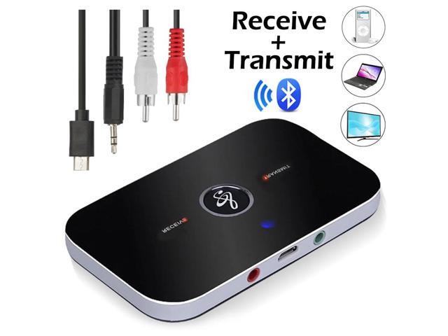 Bluetooth B6 Transmitter Receiver Wireless Audio Adapter For Headphones Speakers TV 35mm Bluetooth 40 Music Receiver Sender