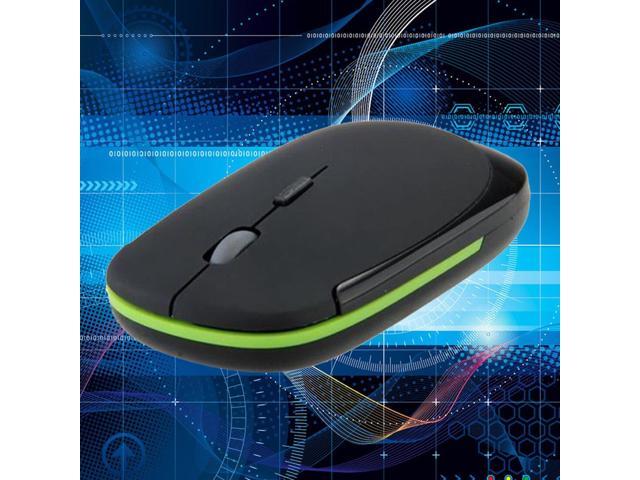1Pc 24GHz USB Receiver Slim Mini Wireless Optical Mouse Mice for Computer PCUltra-thin Mouse For Laptop Computer