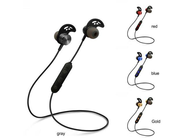 Magnetic Wireless Sports Earphones Bluetooth Stereo Headphones for Phone