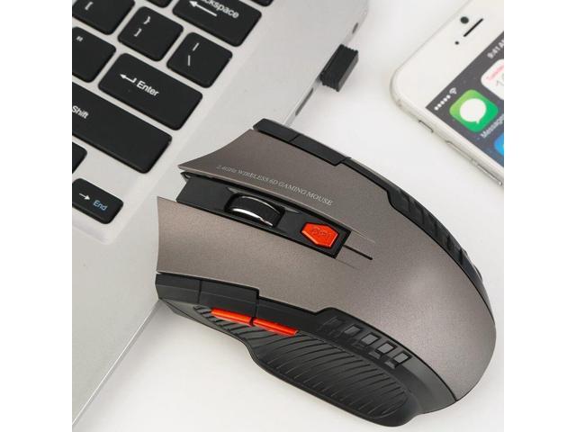 W529 Good Quality Wireless Game Mouse Super Light Game Mouse Mice Gray