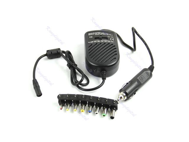 DC 80W Car Auto Universal Charger Power Supply Adapter Set For Laptop Notebook