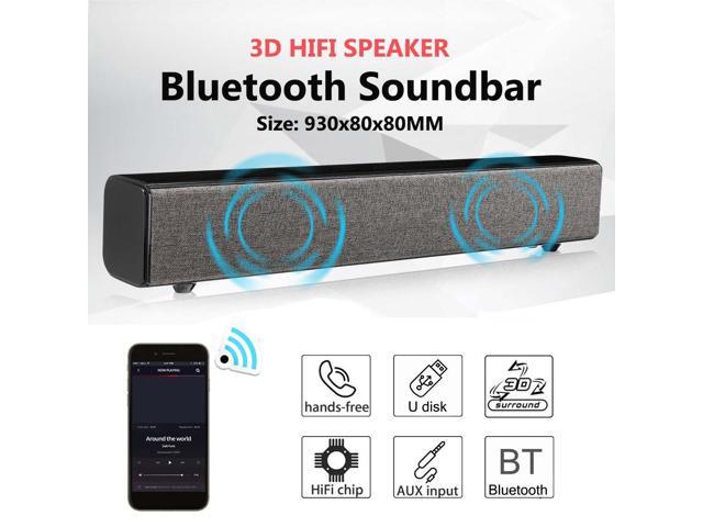 Home Theater 50W bluetooth Soundbar TV AUX Optic bluetooth Soundbar Speakers Soundbar with Subwoofer Speaker for TV with Remove