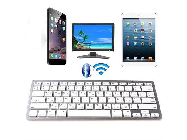 Russian Mini Wireless Bluetooth 30 Slim Keyboard For Mac Windows PC Tablet