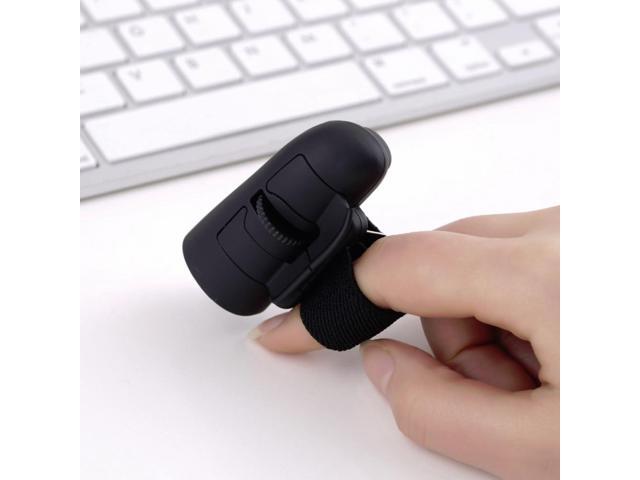 Hot 24GHz USB Wireless Finger Rings Optical Mouse 1200Dpi For PC Laptop Desktop Worldwide ping