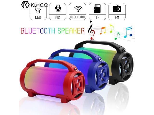 Outdoor bluetooth Speaker 10W Portable Wireless Loudspeaker Built-in Mic TF FM Mp3 Player Radio Music Subwoofer Column Speakers