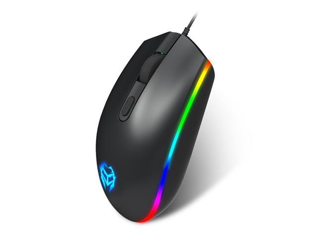 1600DPI LED 3 Buttons USB Wired Pro Gaming Mouse For PC For Laptop Computer 130 p45