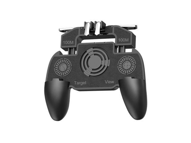 K20 All-IN-1 Mobile Gamepad for Pubg Controller Free Fire L1 R1 Trigger for Pubg Joystick with Cooling Fan Gaming Accessories
