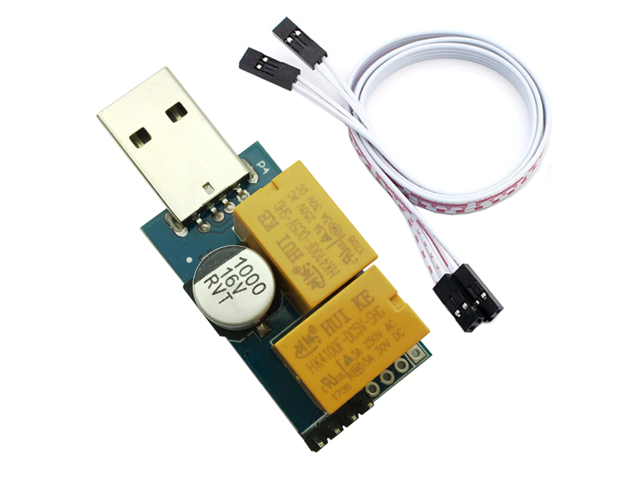 USB Watchdog Timer Card Module Automatic Restart IP Electronic Watch dog 2 Timer Reboot Lan For Mining Gaming Computer PC