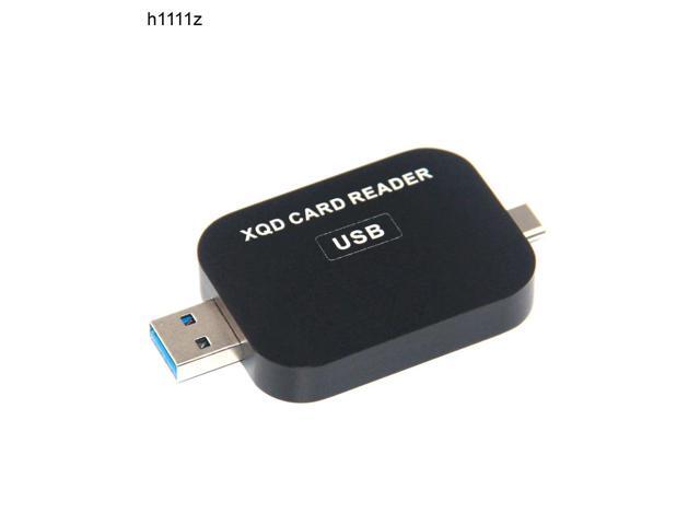 XQD Card Reader USB31 Type C & USB30 2in1 Card Reader High-speed SD Card Reader for SONY NIKON LUMIX Camera for Windows MAC OS