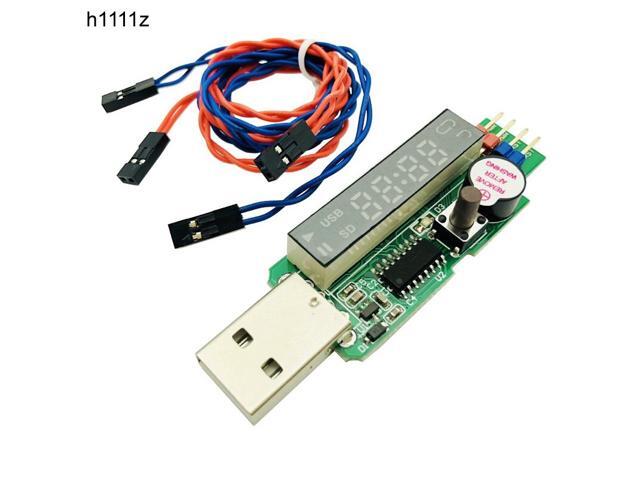 USB Watchdog Card Digital Display Unattended Automatic Restart Blue Screen Crash Timer Reboot For Gaming Server BTC Miner Mining