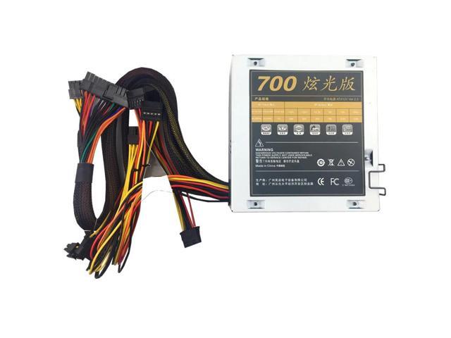 700W PSU ATX 12V Gaming PC Power Supply 24Pin / Molex / Sata 12CM Fan Computer Power Supply For BTC fonte de alimentação pc