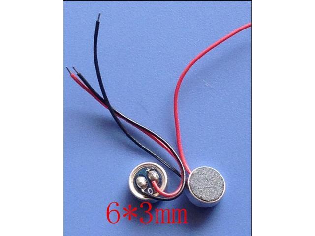 6*3mm microphones head with wire