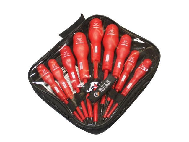 9 Pcs Insulated Screwdriver Set Electrician Dedicated Magnetic Precision High Voltage 1000V Slotted Phillips Hand Tools