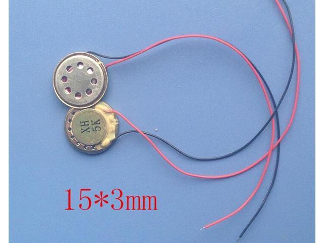 15*3MM ultrathin speaker horn for toy sphygmomanometer etc
