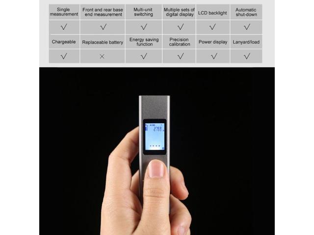 40m Laser Rangefinder LS-1 Laser Distance Meter Laser Range Finder High Precision Measurement Portable Handheld Range finder