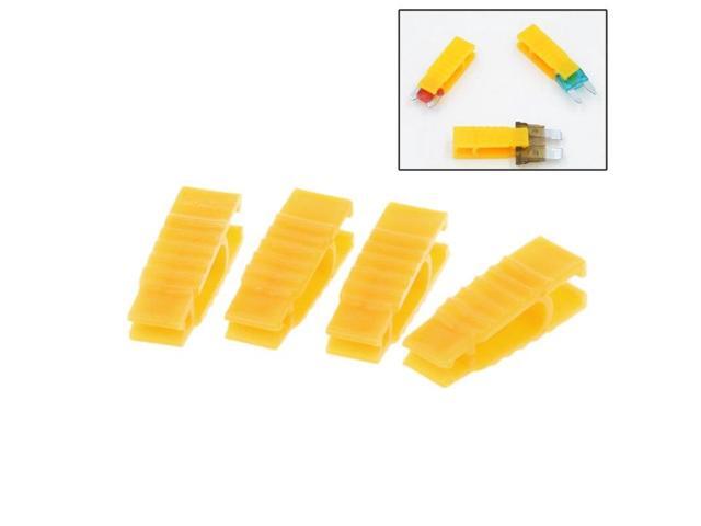 4Pcs ABS Fuse Automobile Car Fuse Fetch Clip Timeproof Extractor Puller Tool