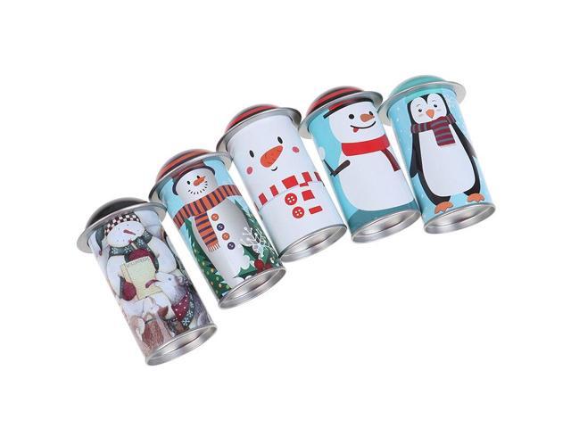 DIY European Tea Candy Jewelry Storage Box Candle Jar Christmas Small Iron Box Wedding Favor Tin Box House Decor Display