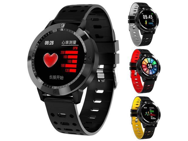 CF58 Smart watch IP67 waterproof Tempered glass Activity Fitness tracker Heart rate monitor Sports Men women smartwatch