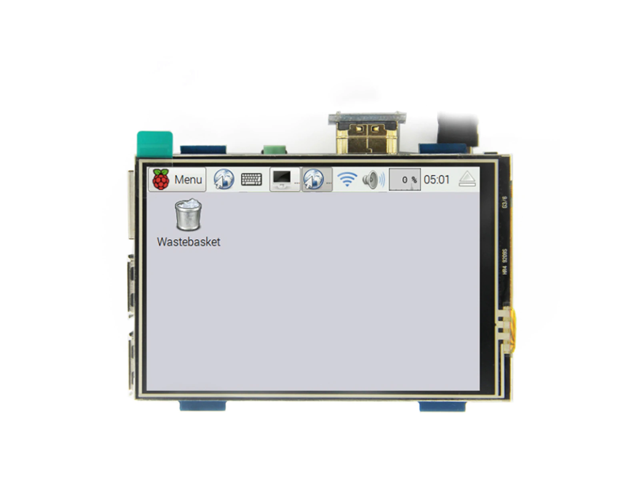 hot-35 inch LCD HDMI USB Touch Screen Real HD 1920x1080 LCD Display for Raspberri 3 Model B / Orange Pi (Play Game Video)MPI3