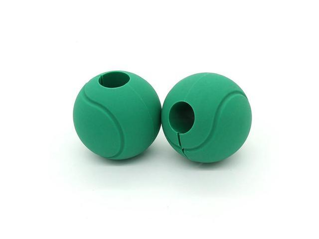 1 Pair Barbell Dumbbell Thick Grips Kettlebell Fat Grip Pull Up Bar Handles Weightlifting GYM Bodybuilding Fitness Anti-Slip Pad