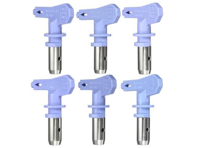 Purple Series 5 Airbrush Nozzle For Painting Airless Paint Spray G un Tip Powder Coating Portable Paint Sprayer auto repair tool