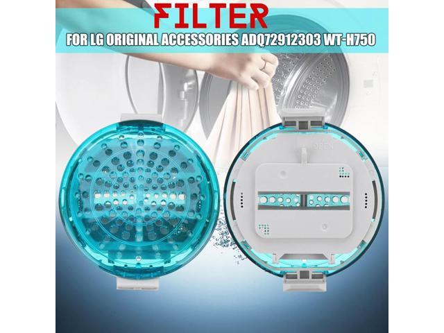 Washing Machine Lint Filter For LG ADQ72912303 WT-H750 Washing Machine Filtration Hair Removal Device Filter Bag Cleaning Tools