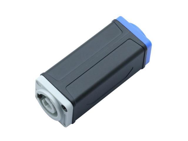 1pc PowerCon Extender Connector Blue-White Blue-BLue White-White Stage Lighting Chassis Socket Extension Aviation Connector