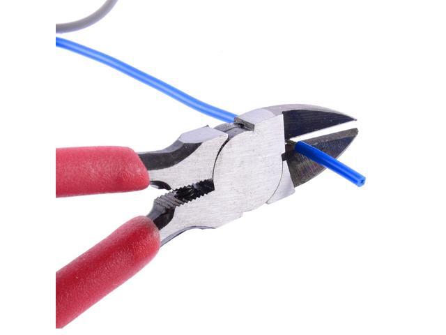 1pc 150mm Diagonal Beading Cable Wire Side Oblique Cutter Cutting Nippers Pliers Tool Diagonal Cutting Pliers Carbon Steel