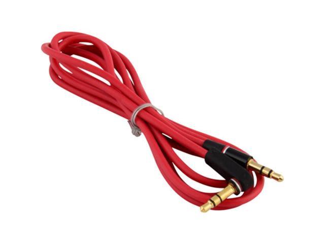 35mm Male to M Aux Cable Cord L-Shaped Right Angle Car Audio Headphone Jack JL6
