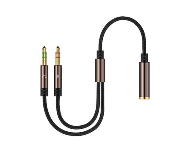 35mm 2 To 1 Dual Y Splitter Cable Adapter Earphone Headphone Jack Hot 35mm 2 To 1 Dual Y Splitter Cable Adapter M14