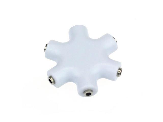 35mm Headphone Earphone Audio Splitter 1 Male to 2 3 4 5 Female Cable oct12