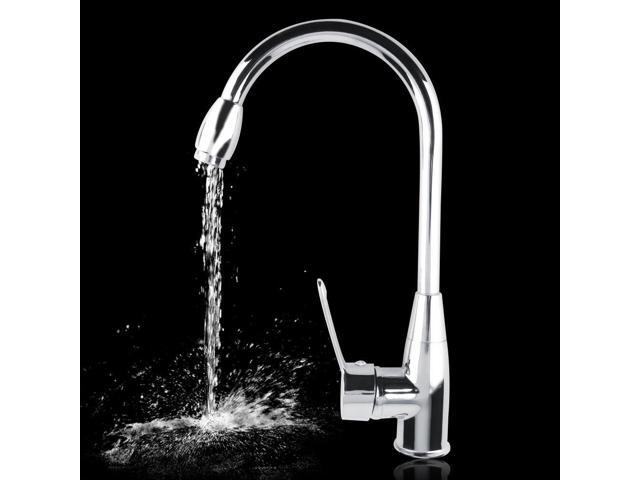 Alloy Chromed Hot/Cold Mixer Water Tap Basin Kitchen Bathroom Wash Faucet