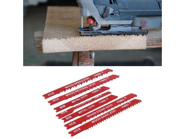 30pcs Assorted Steel U-shank Jigsaw Blade Set Fitting For Plastic Wood Jig Saw Tool