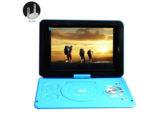 CD USB Rechargeable Battery 139inch Car Swivel Screen Portable HD Outdoor Mini TV Game Home LCD DVD Player