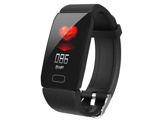 114 Inch Alarm Sleep Detect Bluetooth Heart Rate Monitor Step Count Message Remind Fitness Tracker Sports Smart Bracelet
