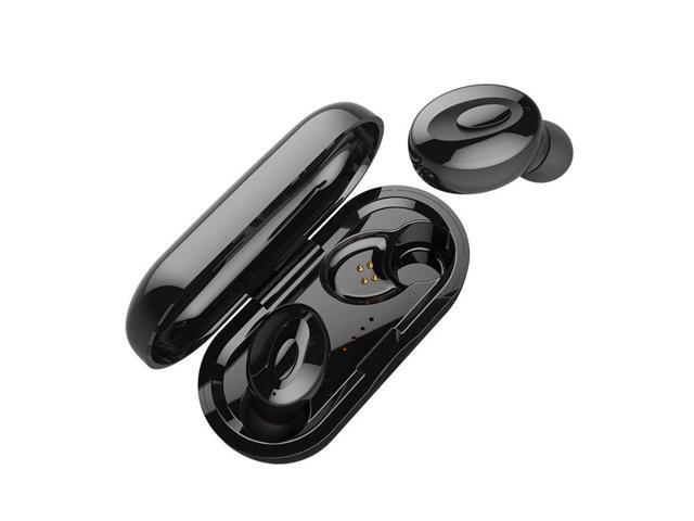 Stereo Battery Charging English Portable Double Automatic Noise Reduction Bluetooth Earphone Ergonomic Wireless Sweatproof