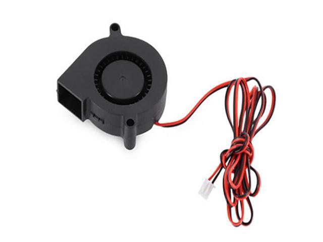 DC 12V Eco-friendly Accessories 3d Printer Part Small Radial Air Ultra-Silent Durable Cooling Fan Black Turbo Blower Cooler