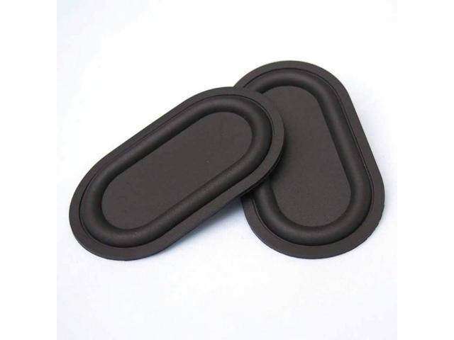 2 Pcs Professional Bass Speaker Passive Auxiliary Bass Radiator Rubber Vibration Plate High Quality