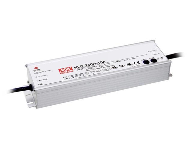 LED Driver Single Output Switching Power Supply - Output Voltage and Current Adjustable by Internal Pot 30V 8A 240W