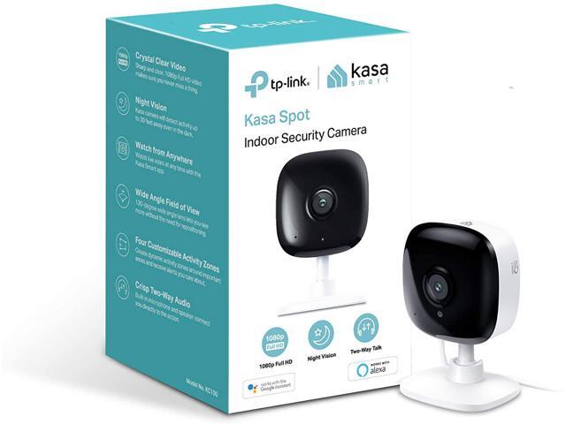 Kasa Spot Indoor Camera by TP-Link 1080p HD Smart Home Security Camera with Night Vision Motion Detection for Pet Baby Monitor Works with Alexa