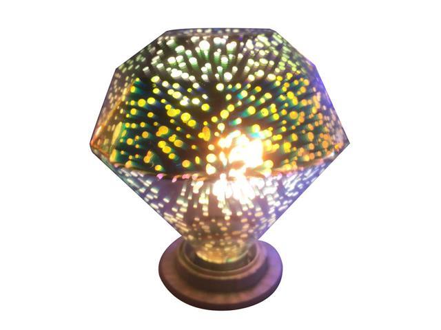 5W LED 3D Decoration Light Bulbs 85V-265V Novelty RGB Lamp diamond Filament Fireworks Ball Light for Home Holiday