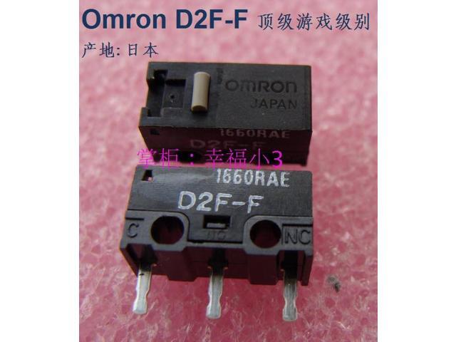 10pcs/lot 100%made in Japan OMRON D2F-F mouse button mouse micro switch 10 millions lifetime