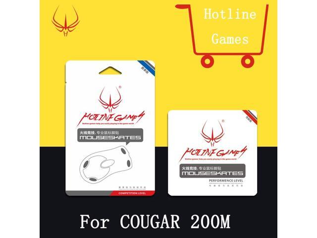 4sets/pack028mm Competition Level Hotline Games Mouseskate For Cougar 200M Professional Mouseskate+free tweezer