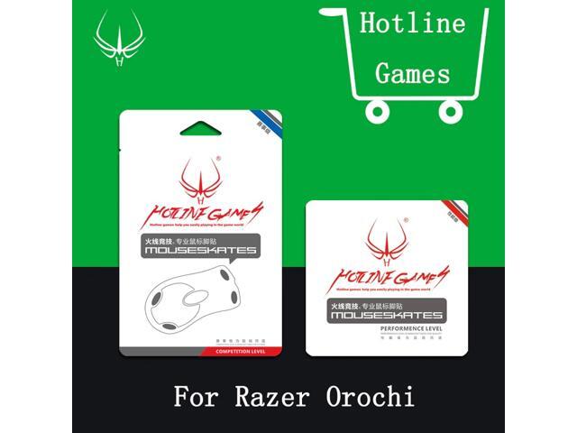 Hotline Games Mouse Feet Mousepad For Razer Orochi 2015 Competition Level Mouseskate For Gaming with free tweezer
