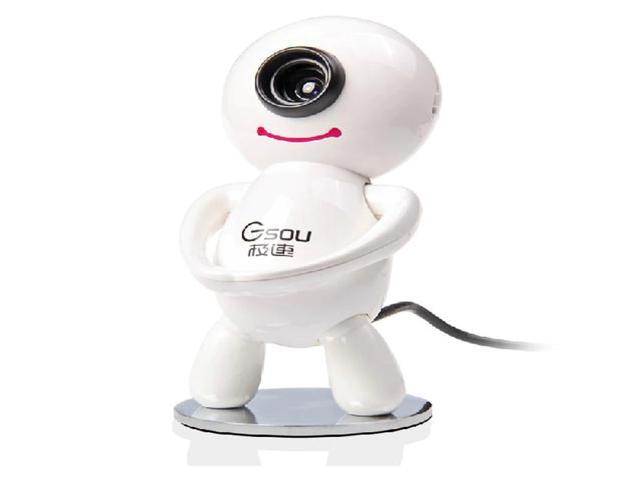 1pcGsou D30 HD Camera Free drive desktop laptop cartoon video webcam with microphone