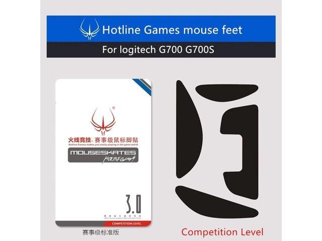 New Arrival 1 pack Hotline Games competition level mouse skates mouse feet for logitech G700 G700S FTPE mouse glide