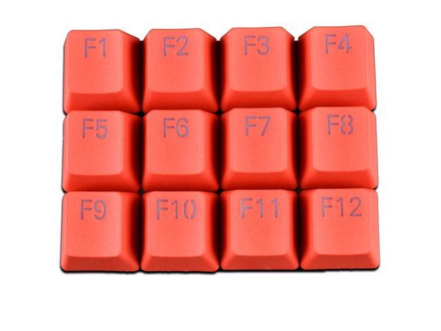 PBT Backlit Keycaps F1~F12 12 Keyset Cherry MX Key Caps With Keycaps Pulller For MX Switches Backlit Mechanical Gaming Keyboard